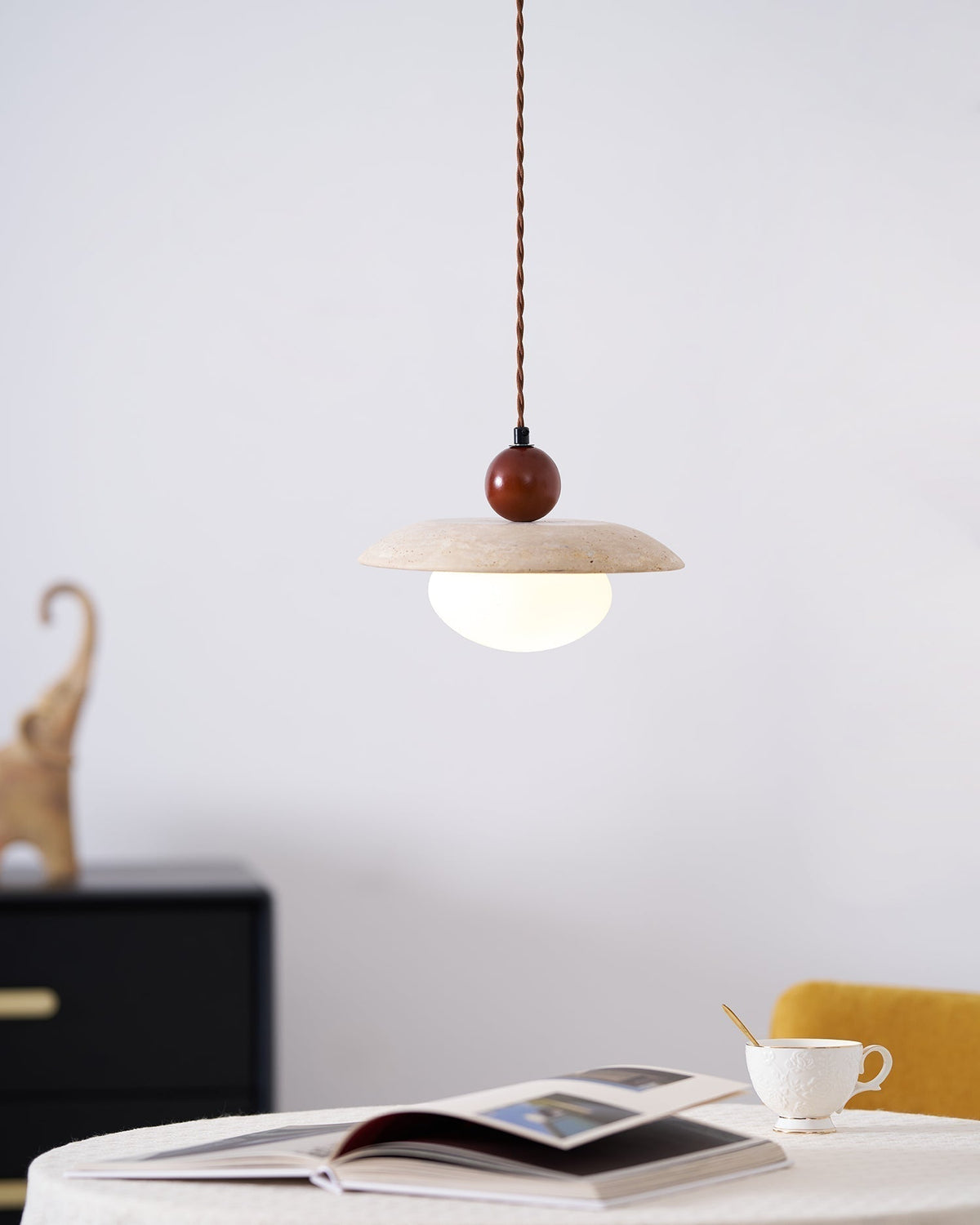 Seroaya Travertine Pendant Light Six Style