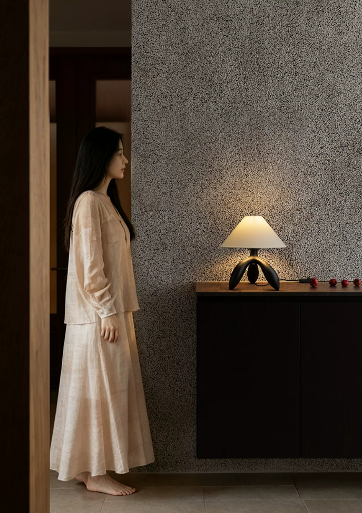 Vardencombe Wood Table Lamp