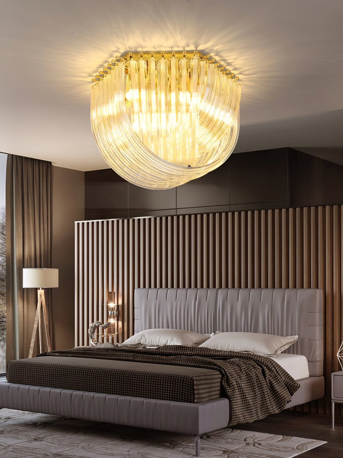 Eiroine Lysar Glass Ceiling Lamp