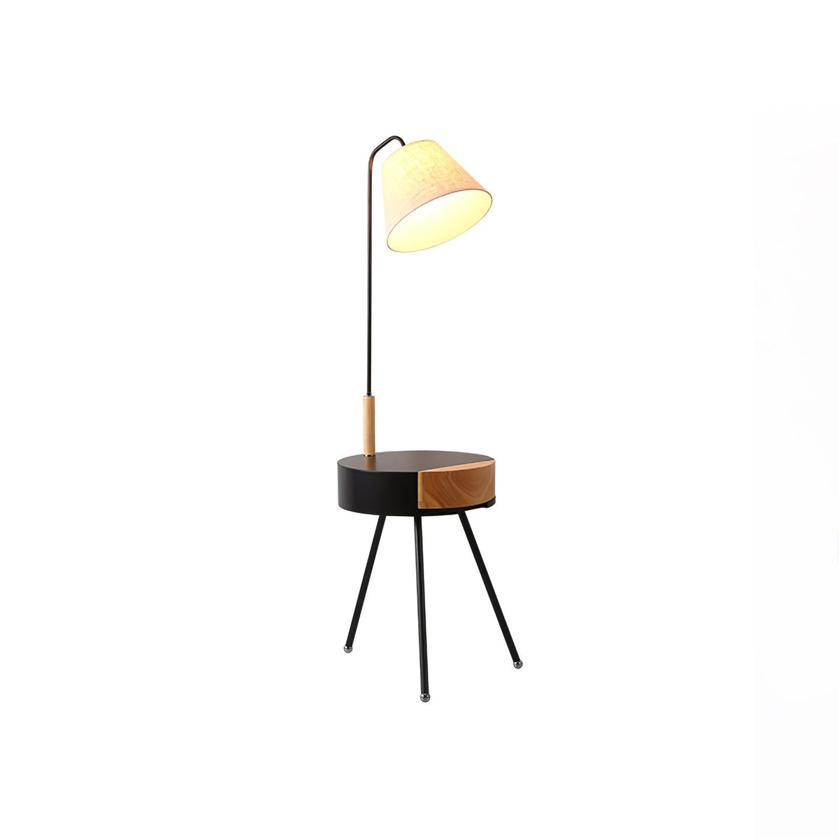 Fioeria Alder Tripod Fabric Floor Lamp