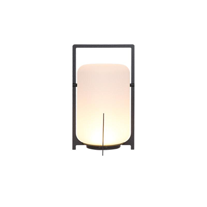 Calderis Black Twilight Lantern Table Lamp