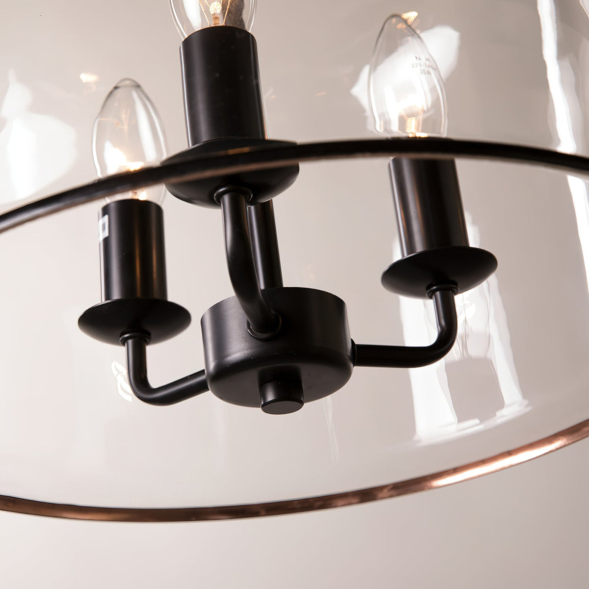 Celaniella Vintage Elegance Glass Pendant Lamp