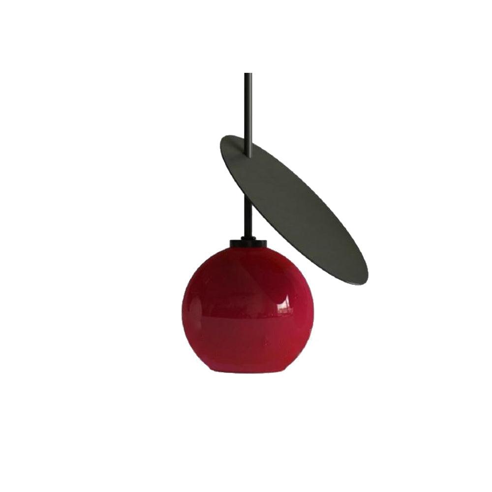 Sodomar Cherry Pendant Light, Metal & Glass, 3 Color