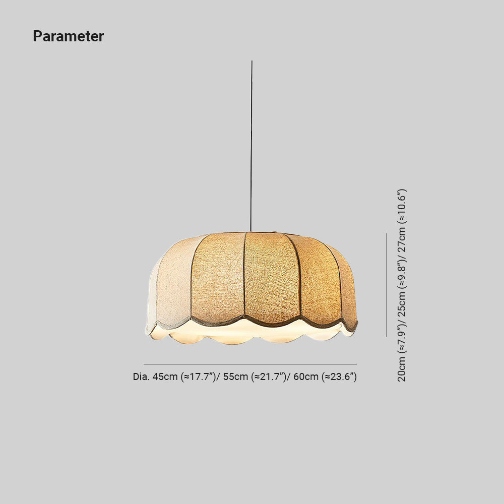Jutunon Banana Leaf Pendant Light