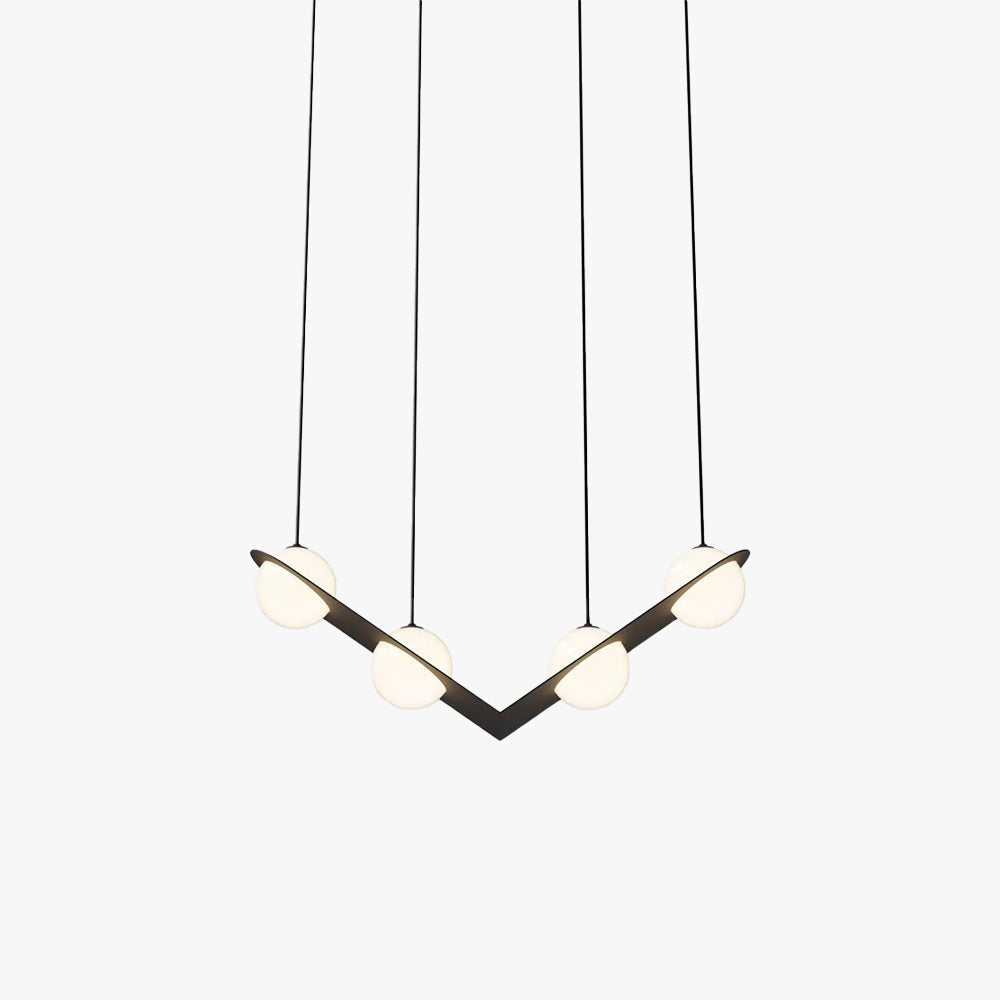 Jedokun Black Glass Pendant Lamp