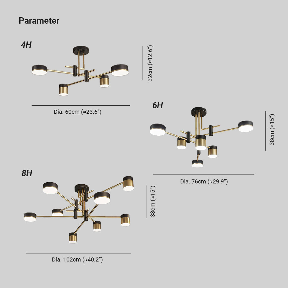 Sepipud Spider Jewel Chandelier