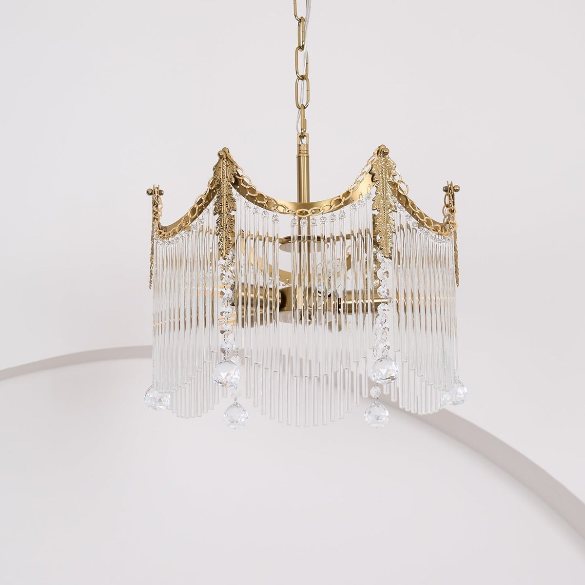 Higuvil Chandeliers Luxurious Glass Farmhouse