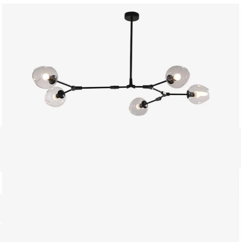 Zerin Nordic Modern Glass Pendant Light Clear Bubble-Relic Pieces