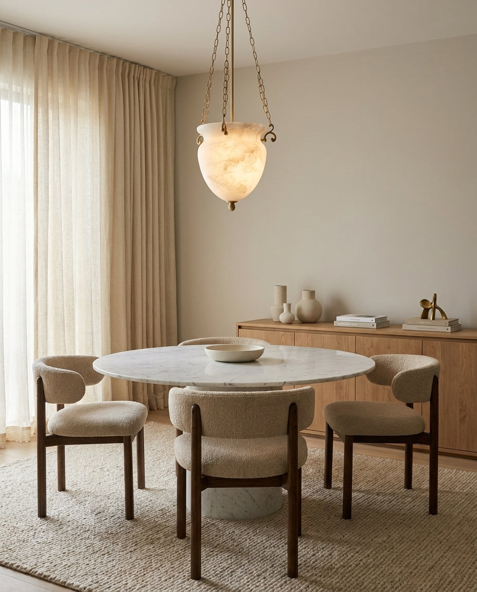 Ashcombe Alabaster Pendant Lamp