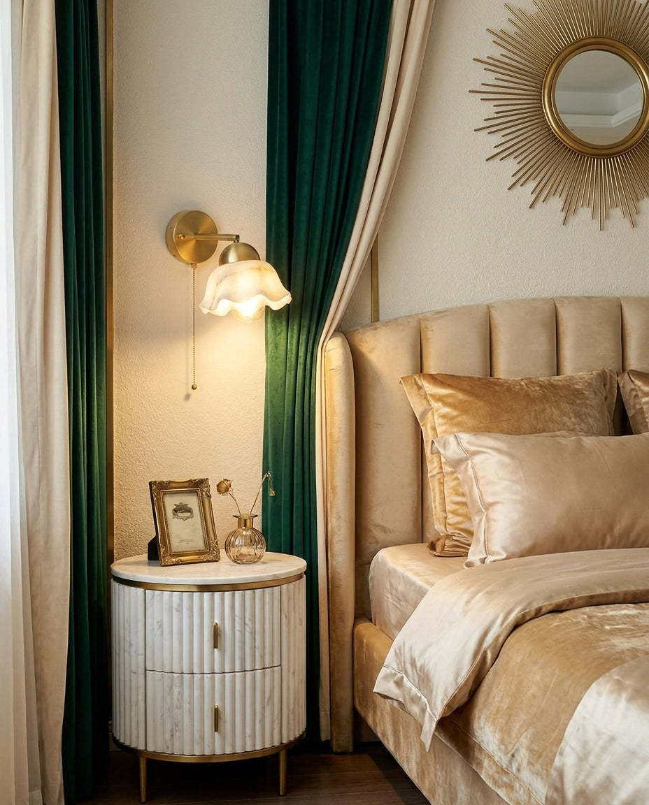 Mavenhurst Alabaster Wall Sconce