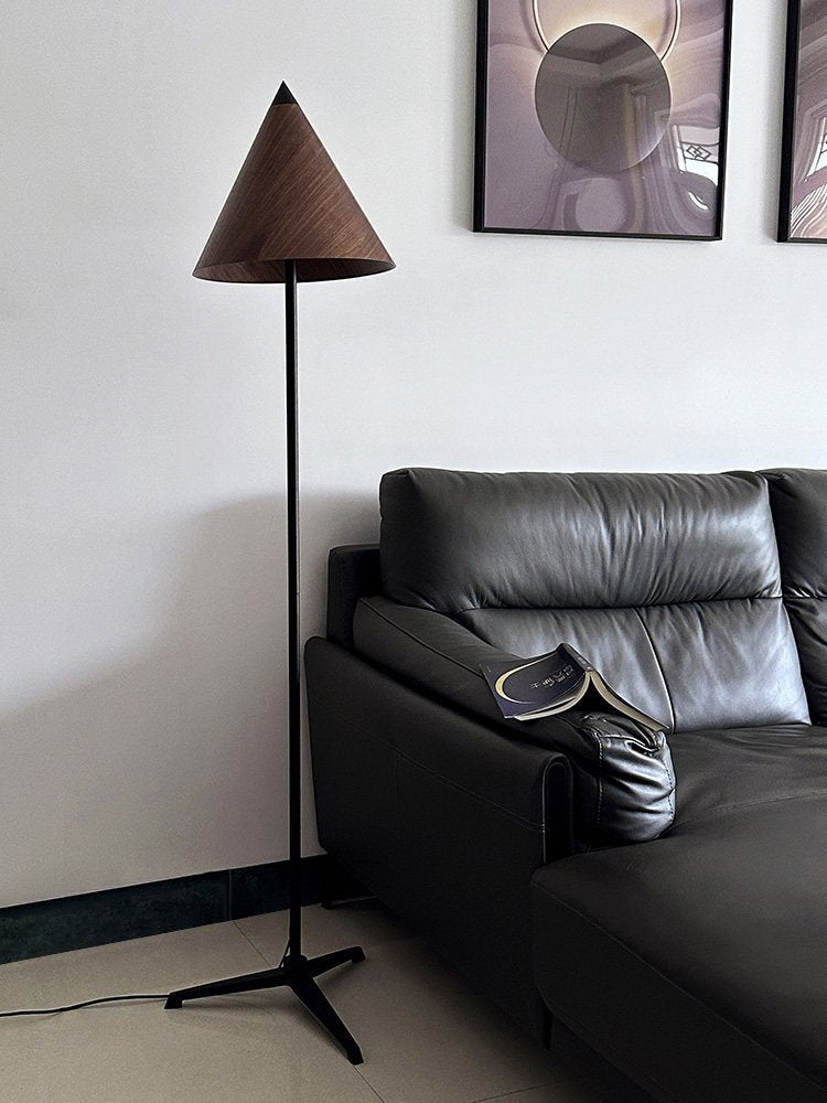 Rookspire Wood Floor Lamp