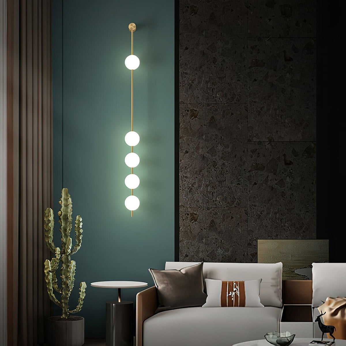 Bugogek Vertical Balls Wall Lamp