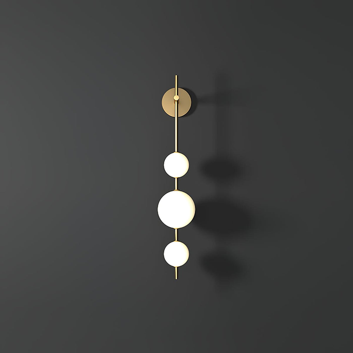 Renidol Vertical Globe Wall Lamp