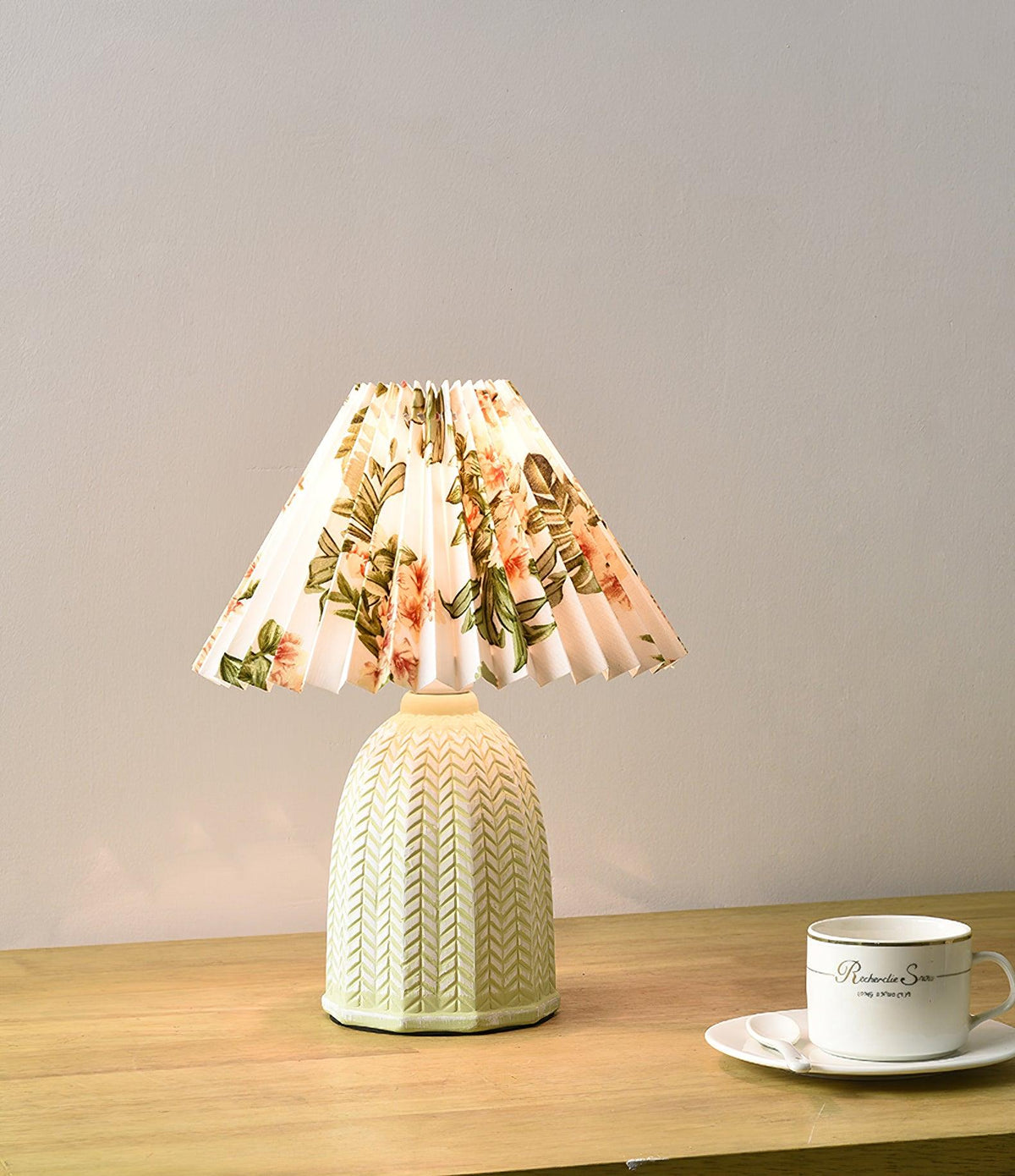 Xenlor Fabric Vintage Table Lamp
