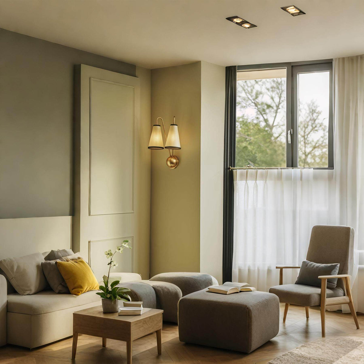 Ciroeria Twin Wall Light