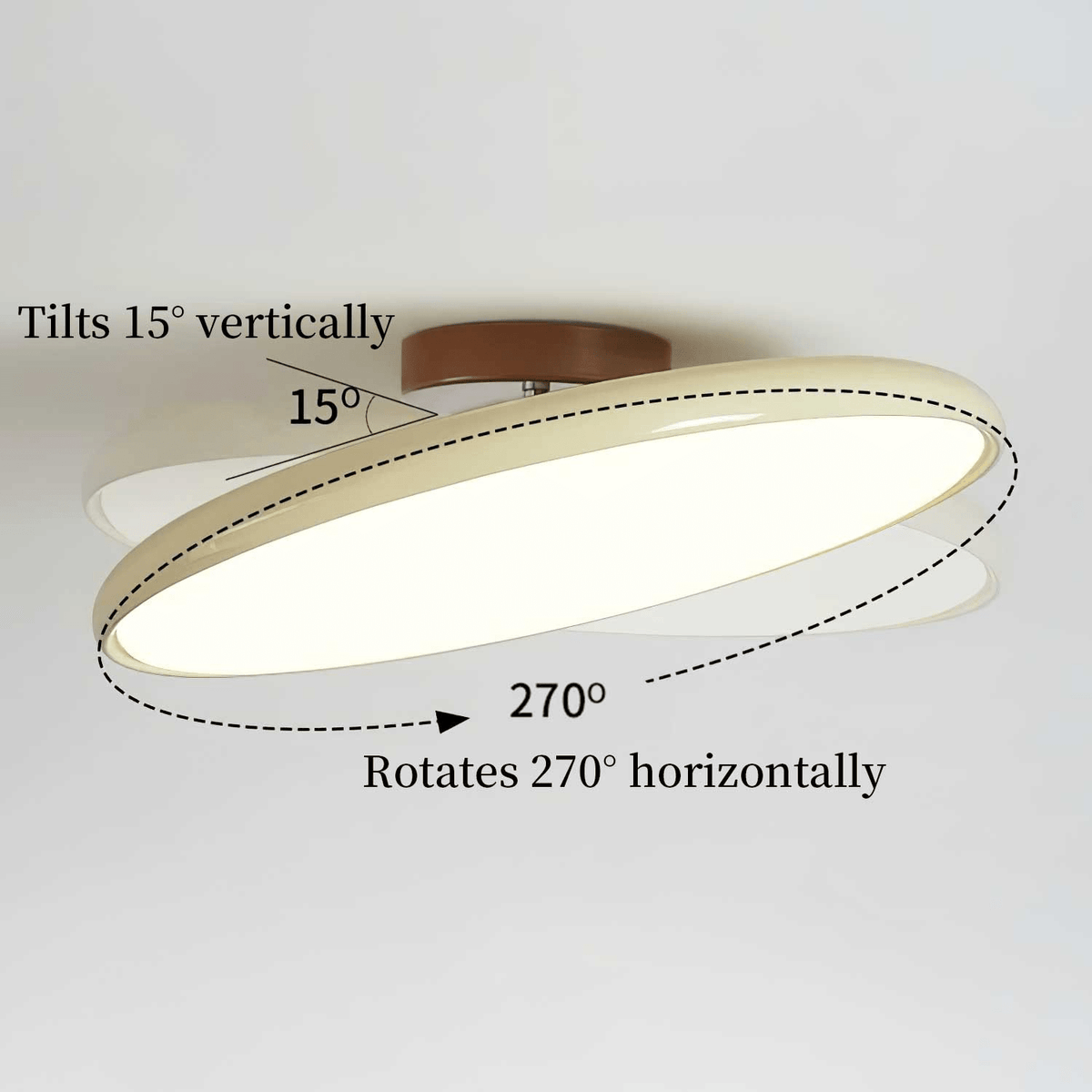 Borodam Adjustable Ceiling Light Colorful for Bedroom