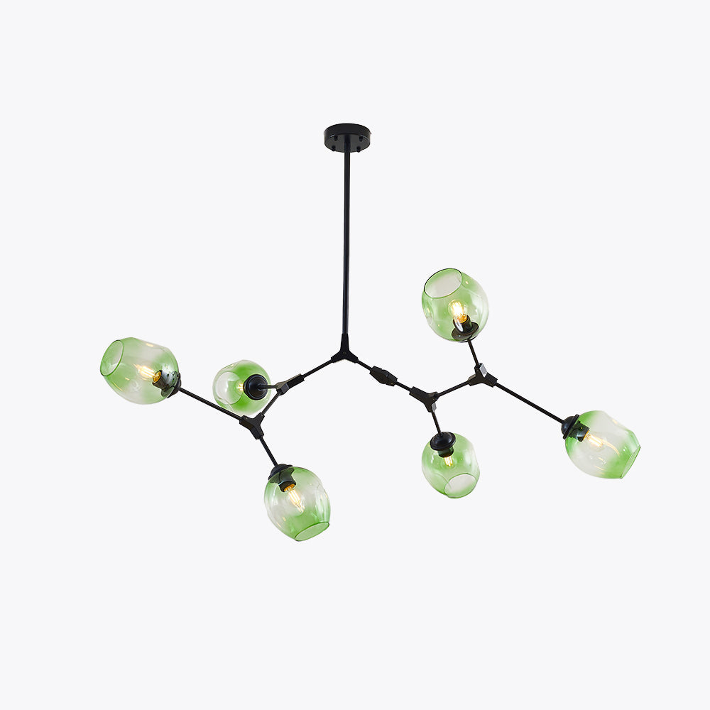 Zerin Nordic Modern Glass Pendant Light Clear Bubble-Relic Pieces