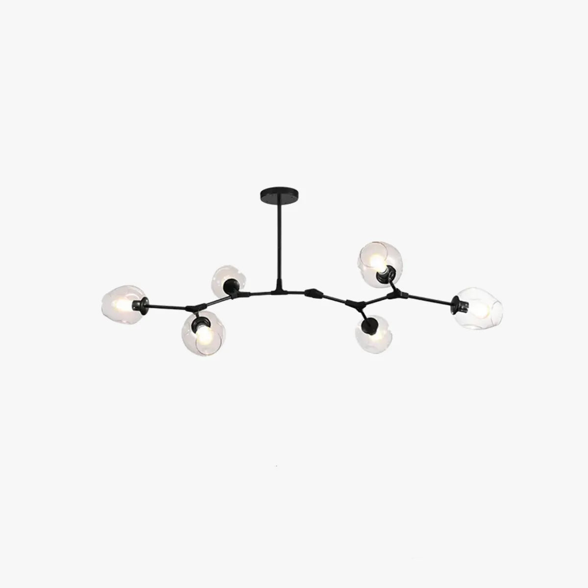 Zerin Nordic Modern Glass Pendant Light Clear Bubble-Relic Pieces
