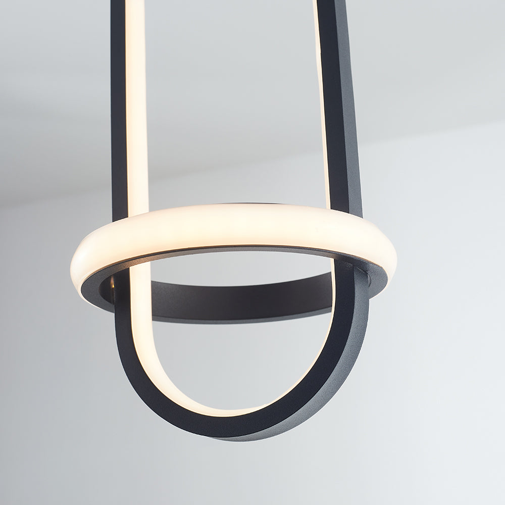 Bikelut Modern Minimalist LED Ring Pendant Light Bedsides