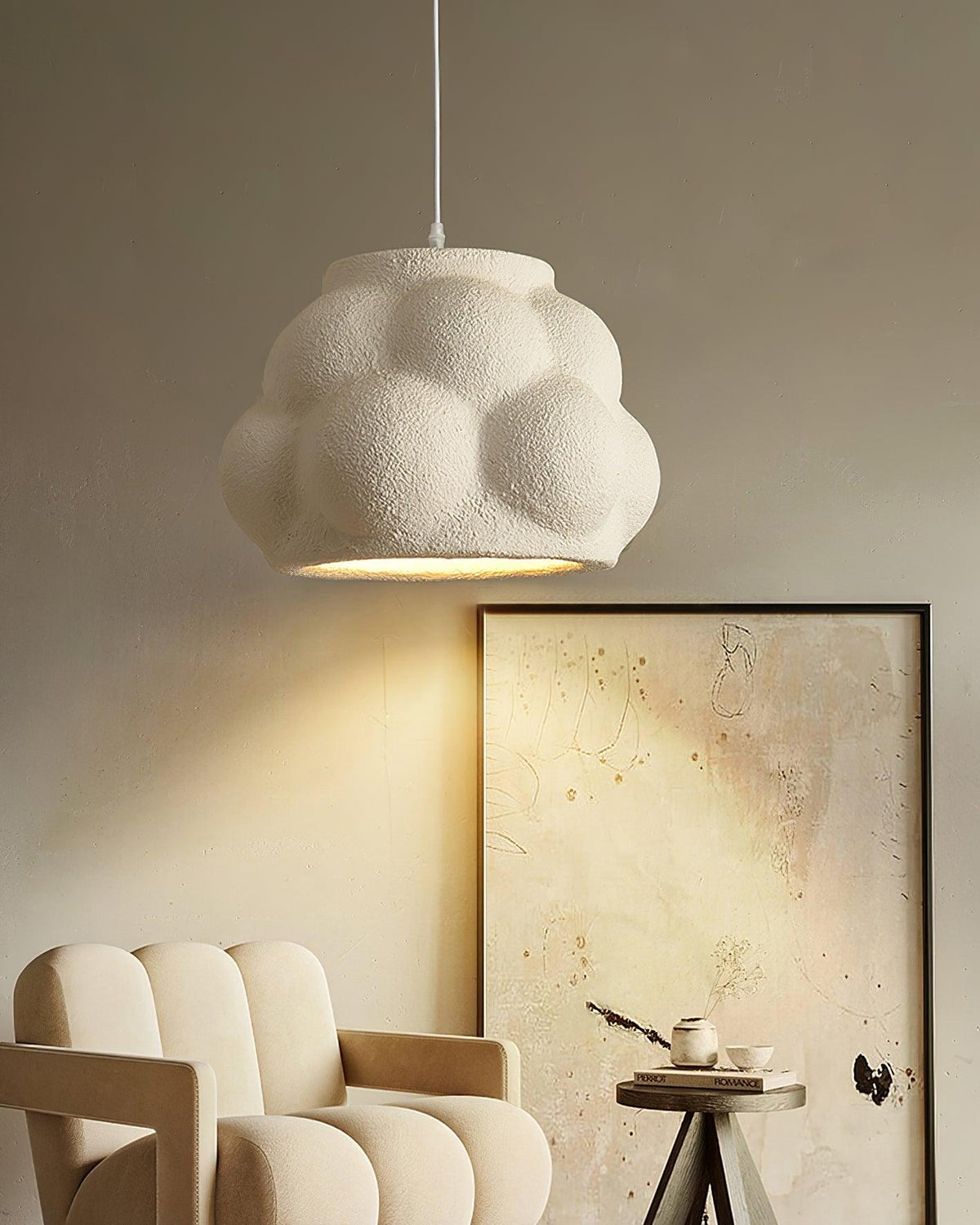 Mossy Wabi Sabi  Pendant Light