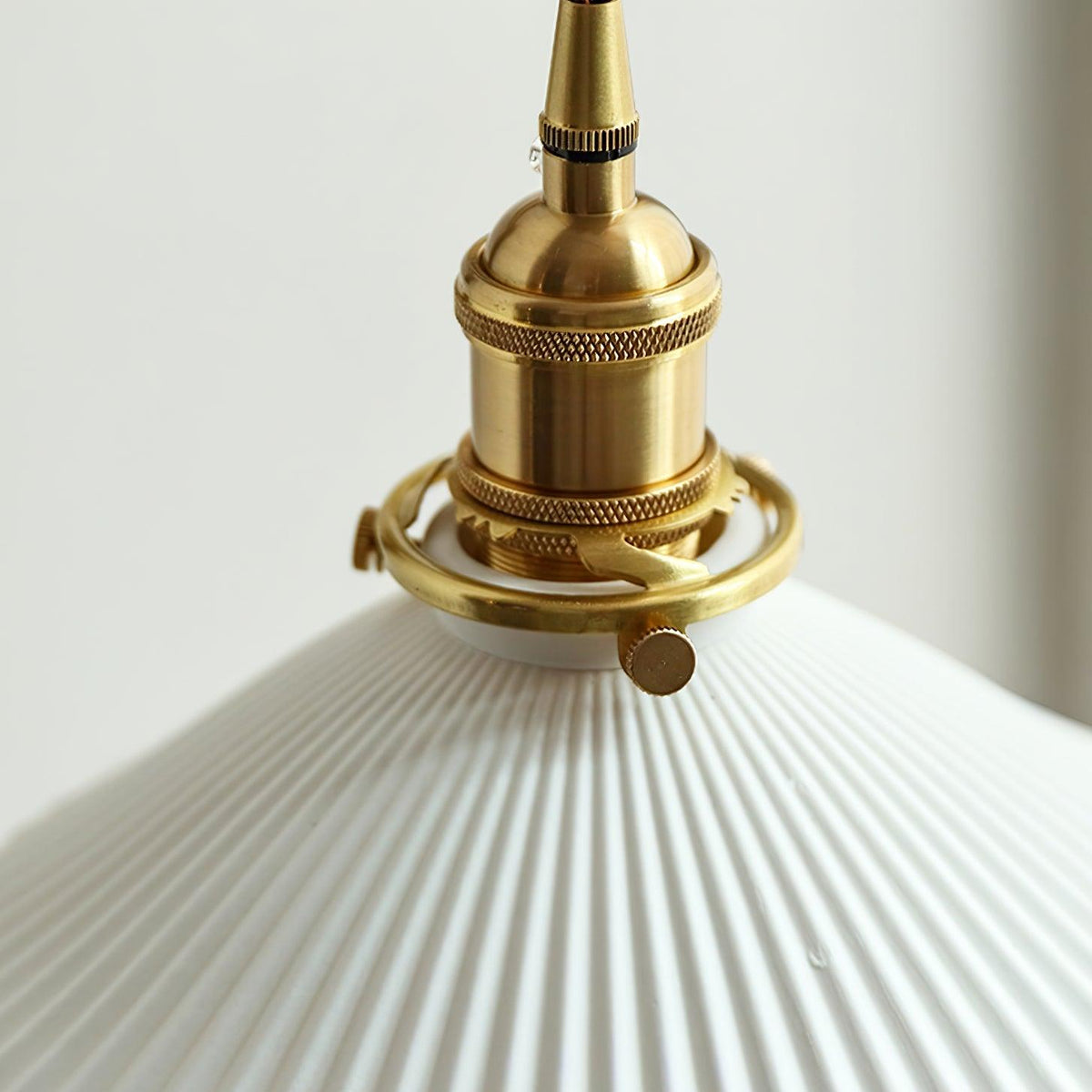 Esviel Nordic Art Swing Arm Walnut Ceramic Wall Light