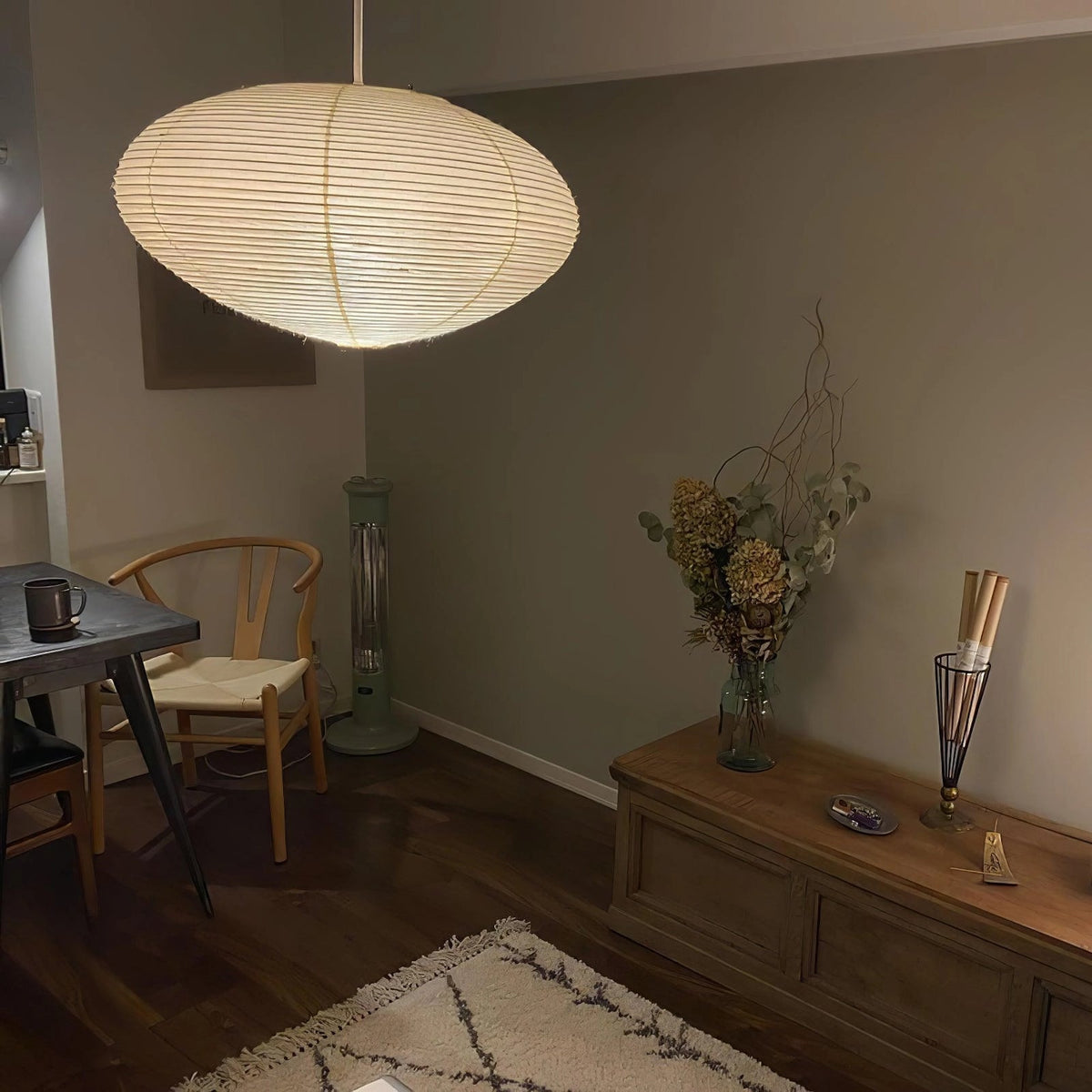 Hawcourt Washi Paper 15A Pendant Light