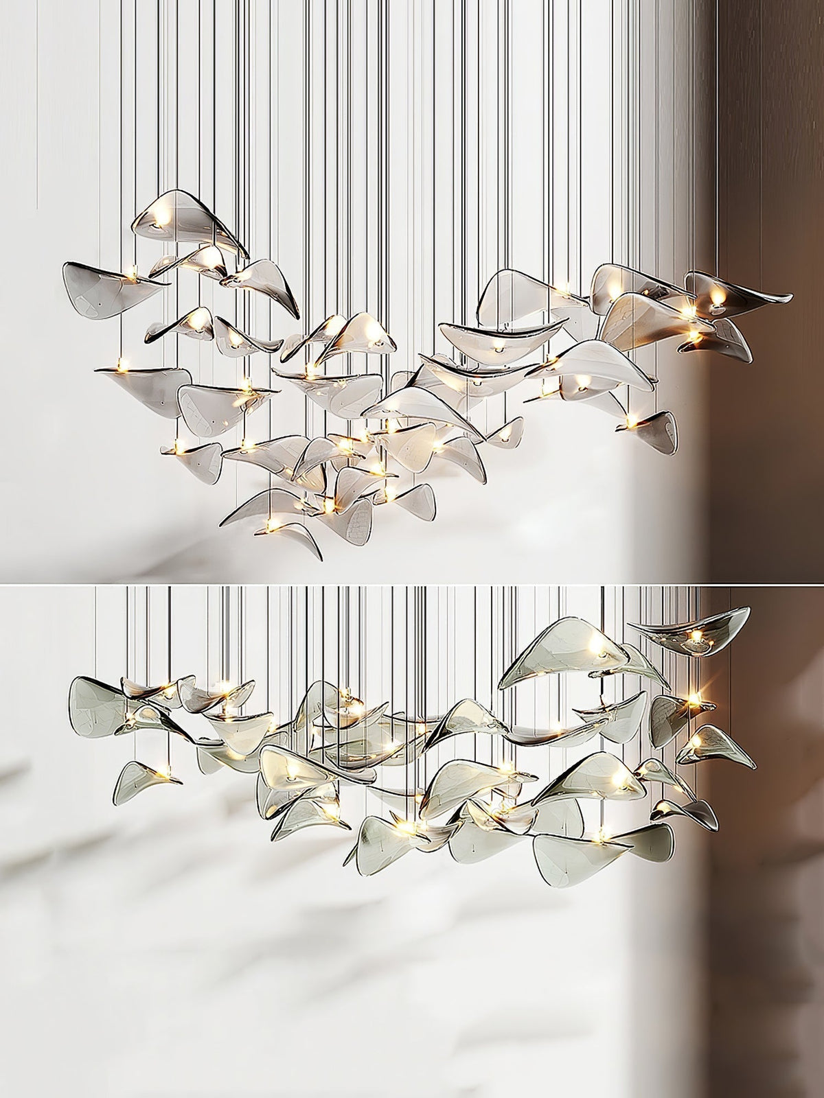 Lioris Butterfly Gold Pendant Light