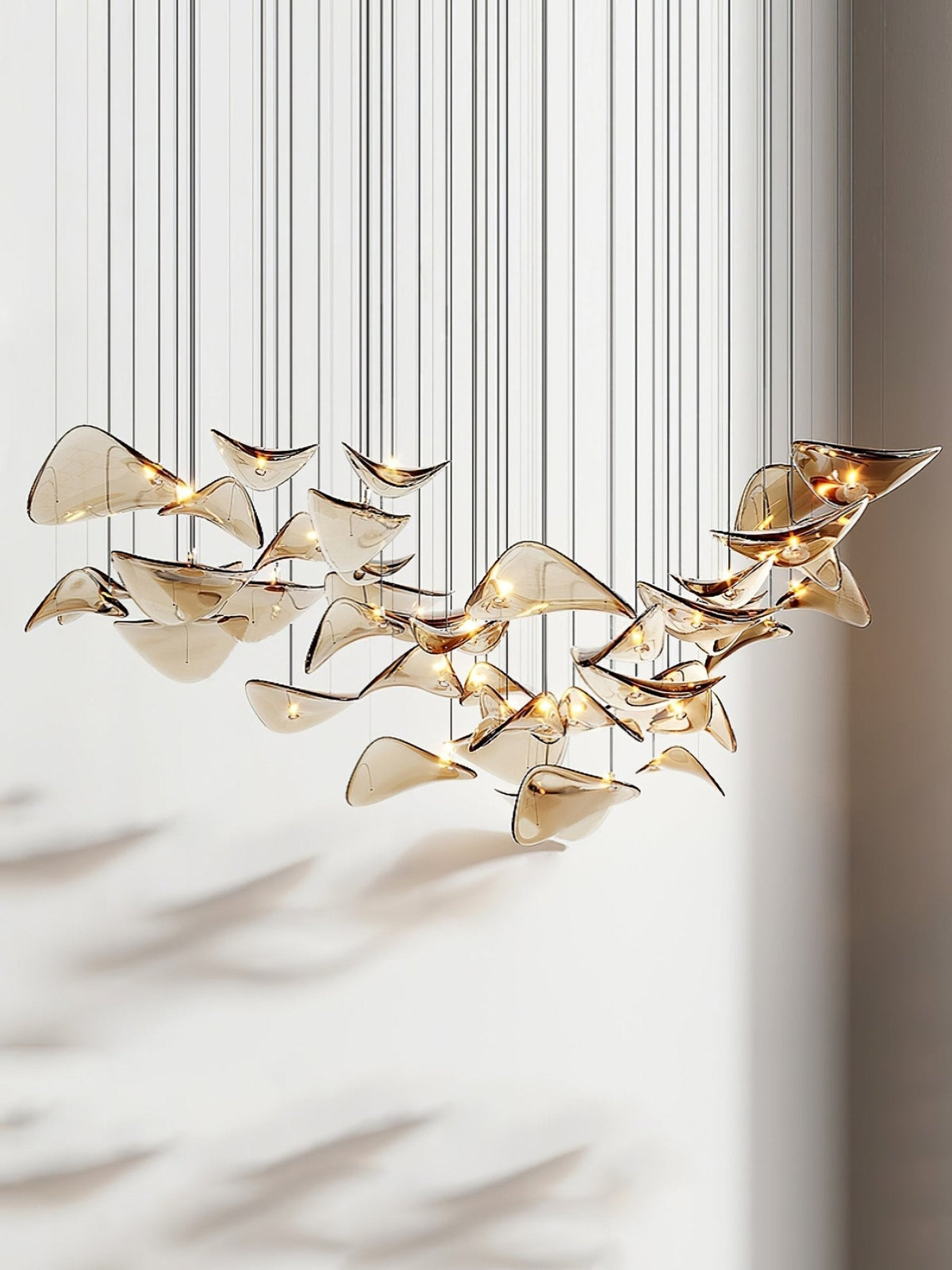 Lioris Butterfly Gold Pendant Light