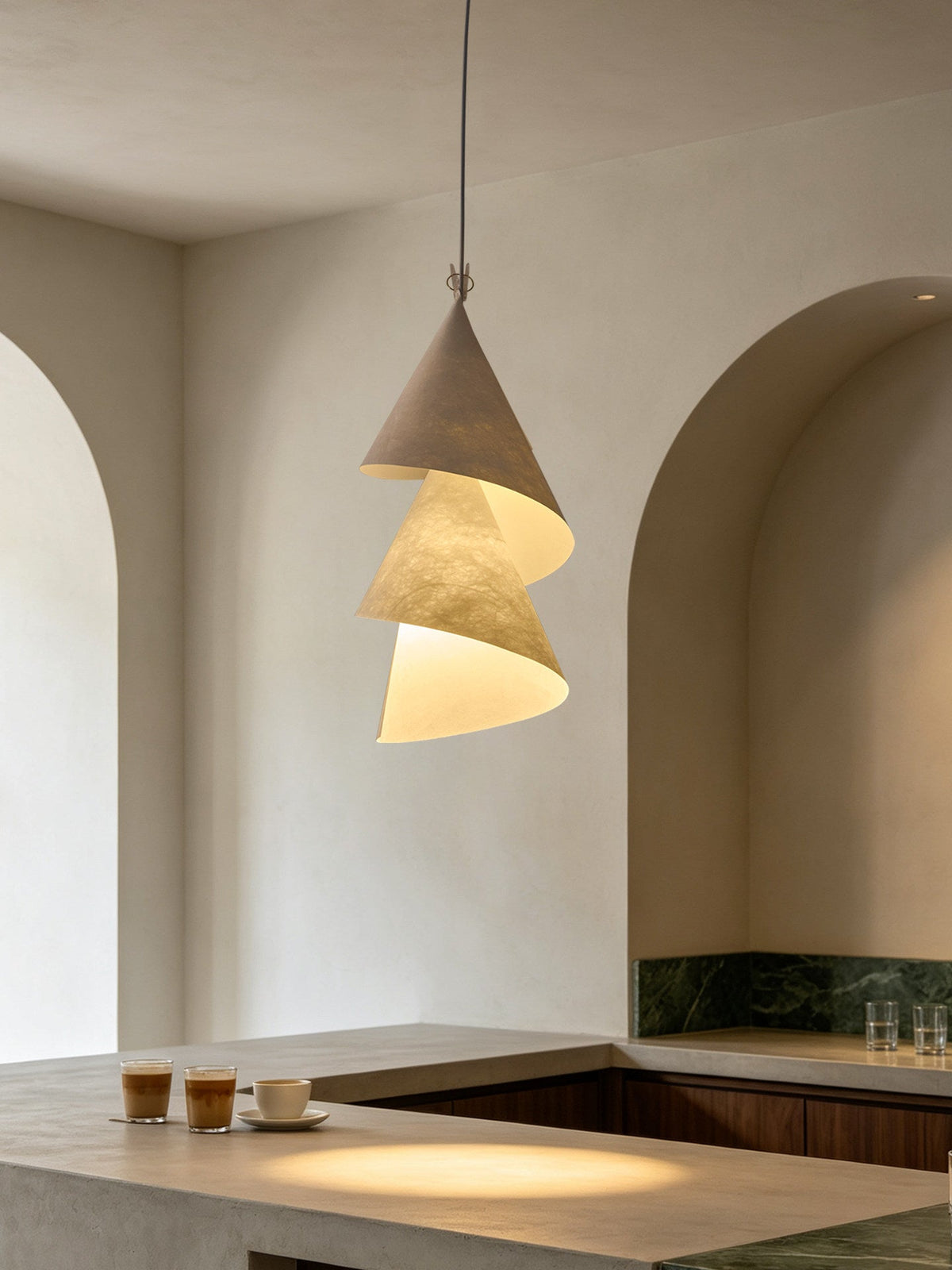 Southvale Paper Cone Pendant Lamp
