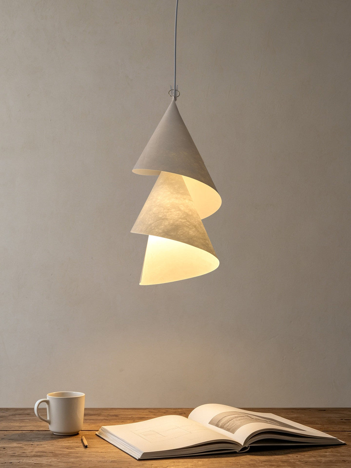 Southvale Paper Cone Pendant Lamp