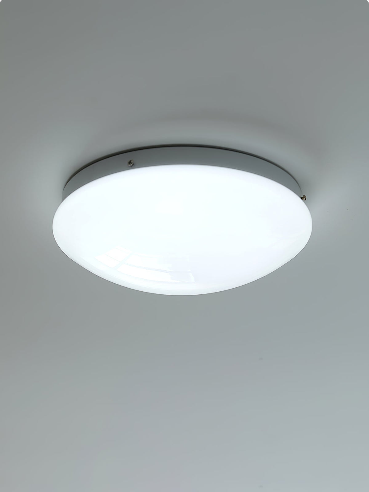 Velael Glass Flush Ceiling Light