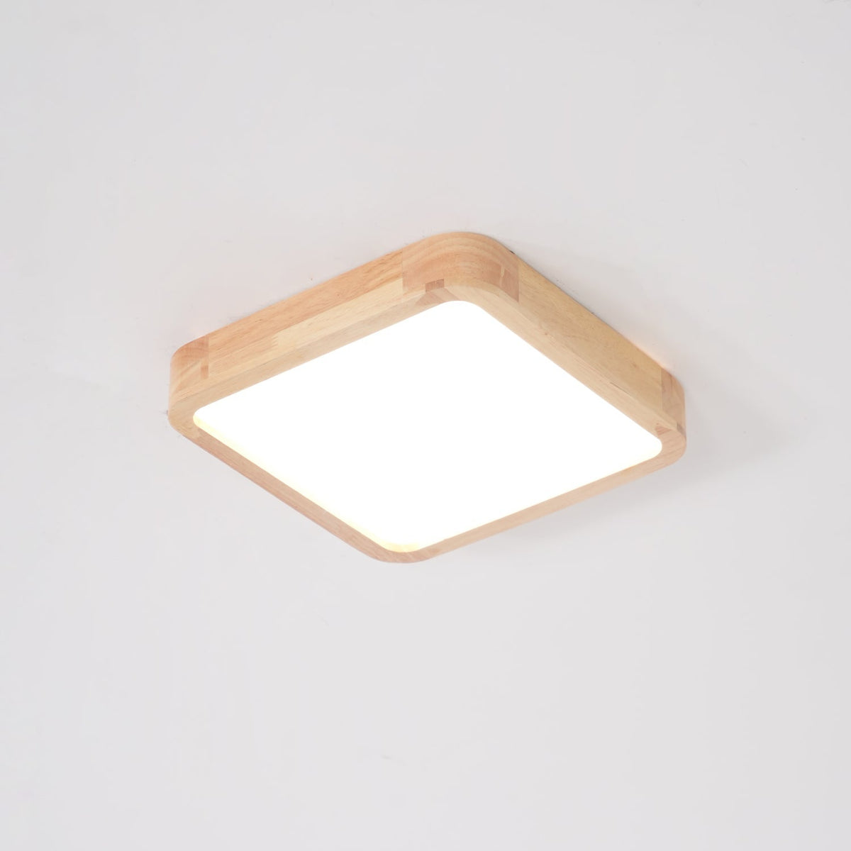 Delebom Wooden Geometric Ceiling Light