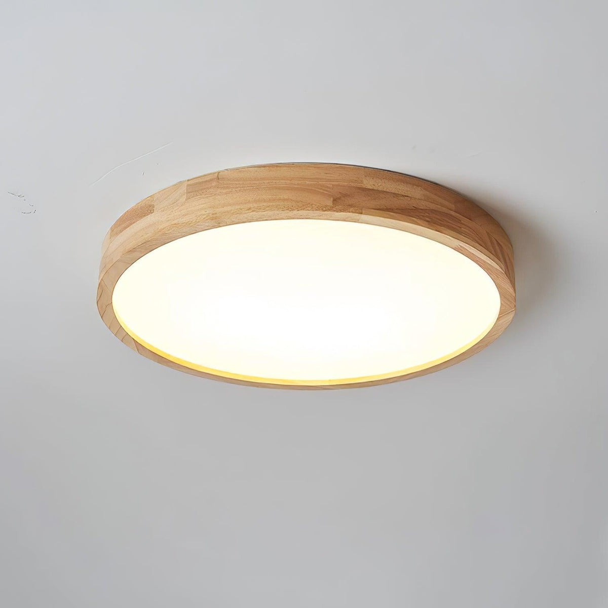 Delebom Wooden Geometric Ceiling Light