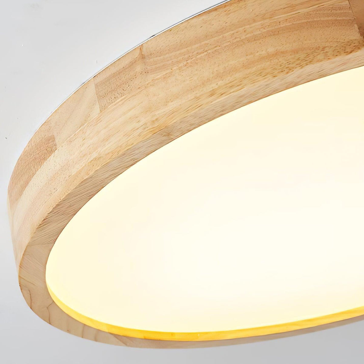 Delebom Wooden Geometric Ceiling Light