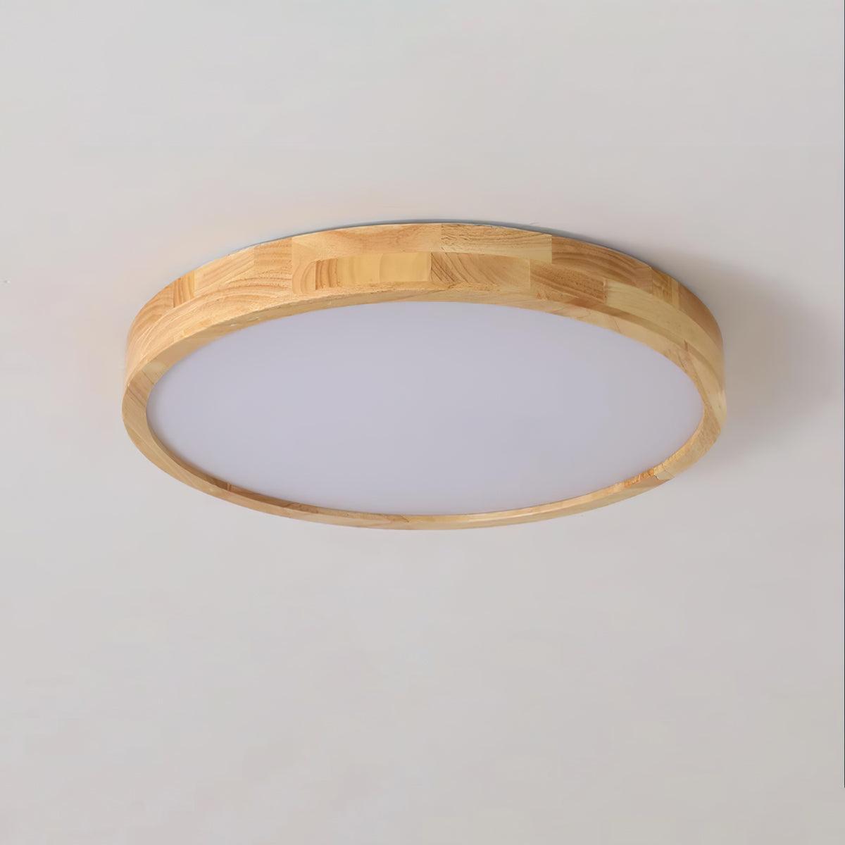 Delebom Wooden Geometric Ceiling Light