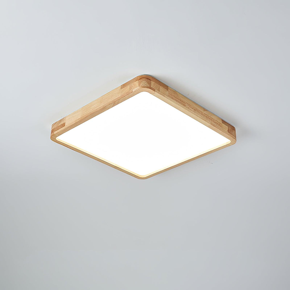 Delebom Wooden Geometric Ceiling Light