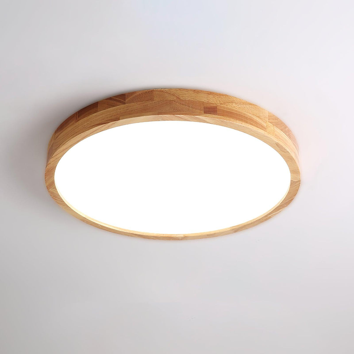 Delebom Wooden Geometric Ceiling Light