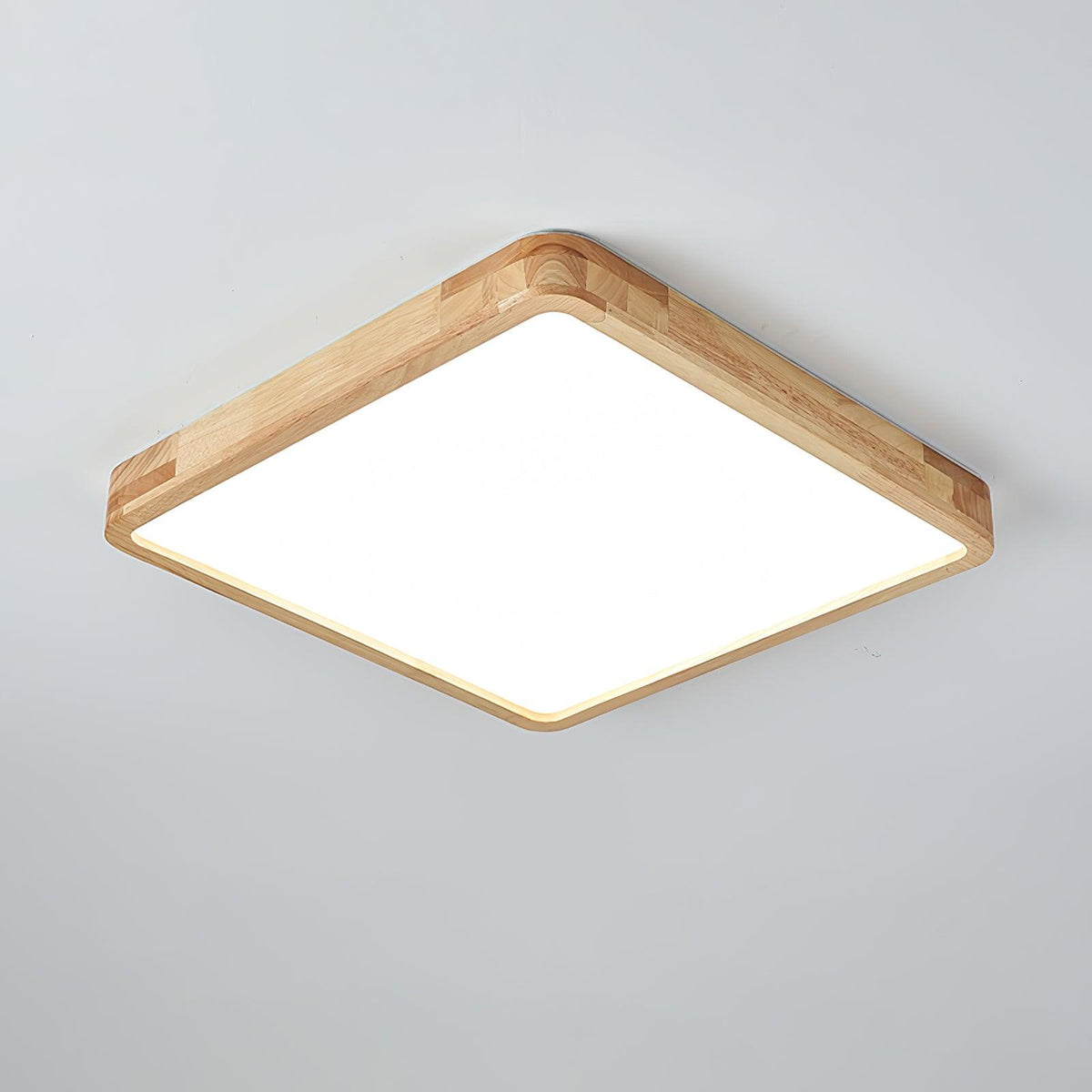 Delebom Wooden Geometric Ceiling Light