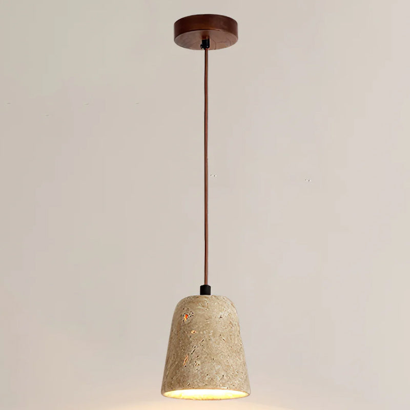 Seroaya Travertine Pendant Light Six Style