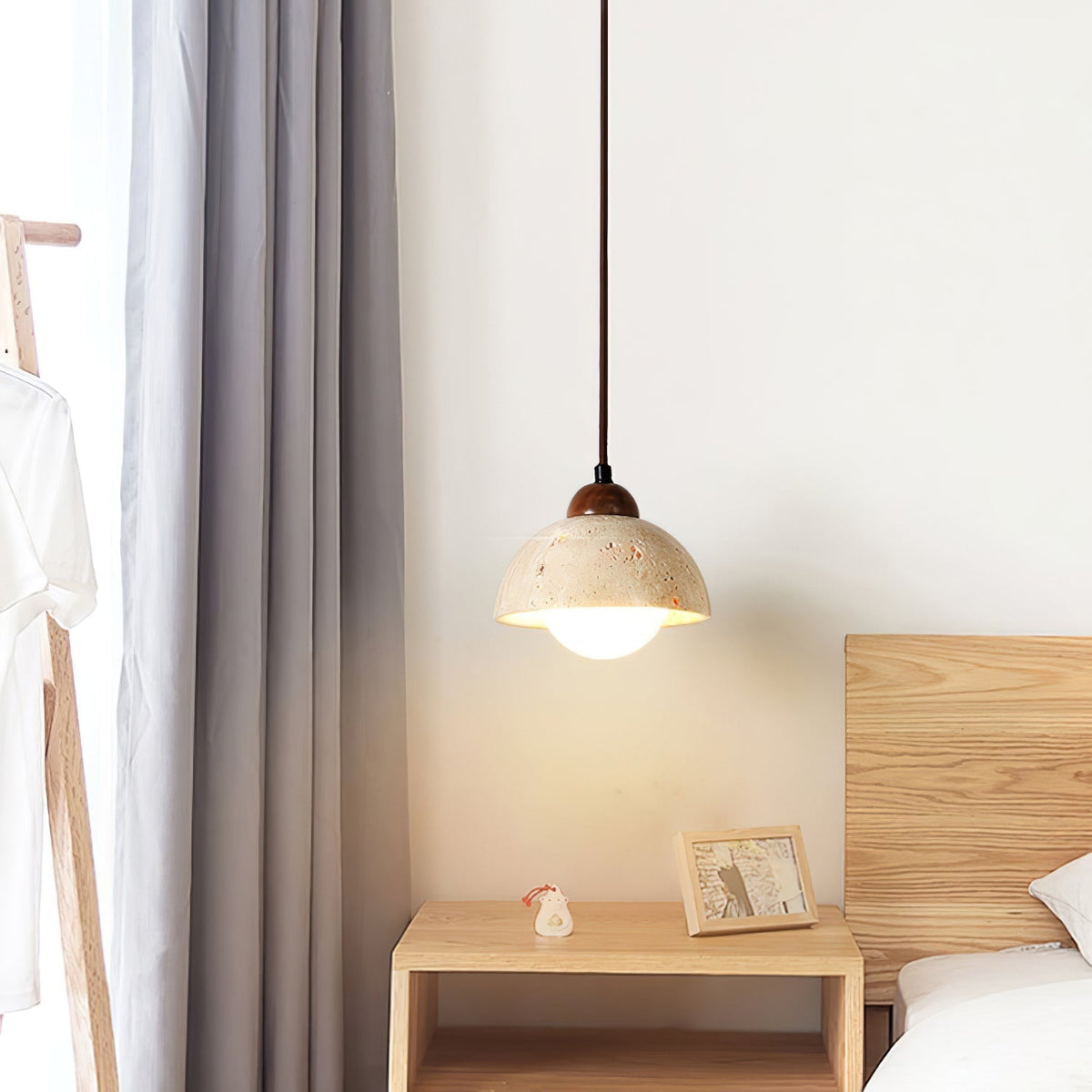 Seroaya Travertine Pendant Light Six Style