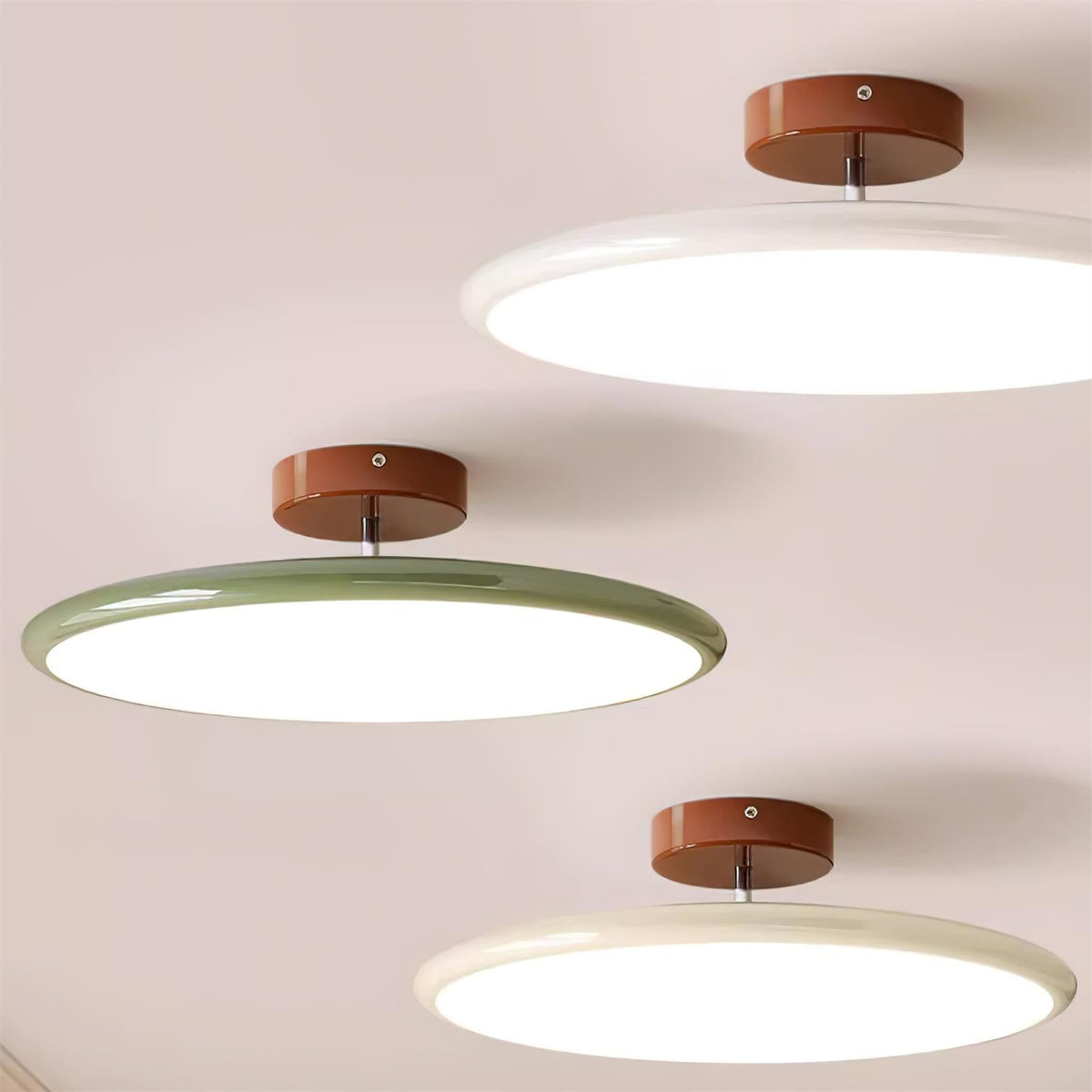 Ciranian Green Ceiling Lamp