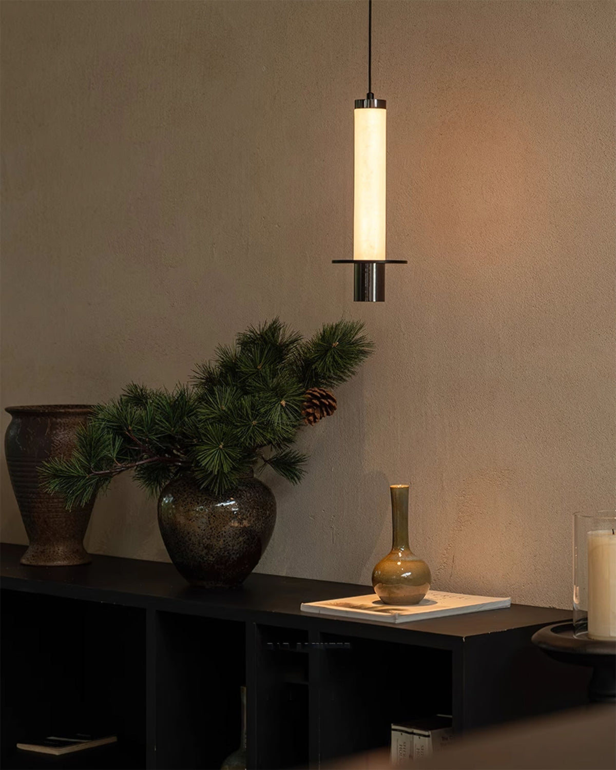 Zigrina Alabaster Pendant Light