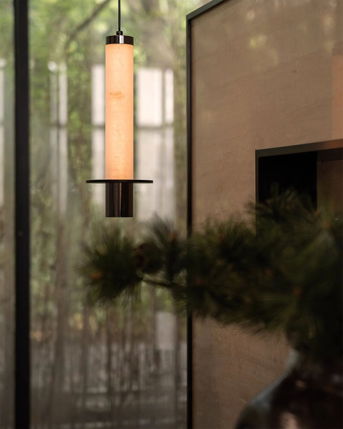 Zigrina Alabaster Pendant Light