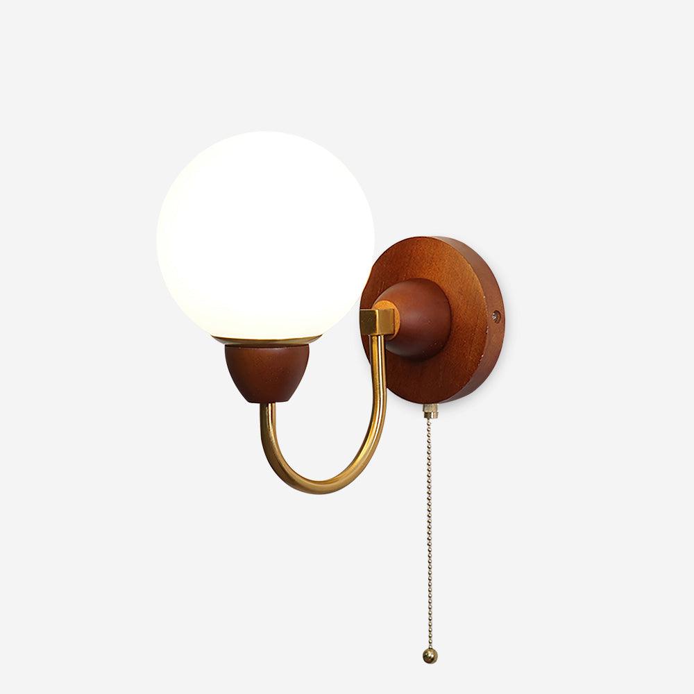 Rinielia Wooden Wall Lamp