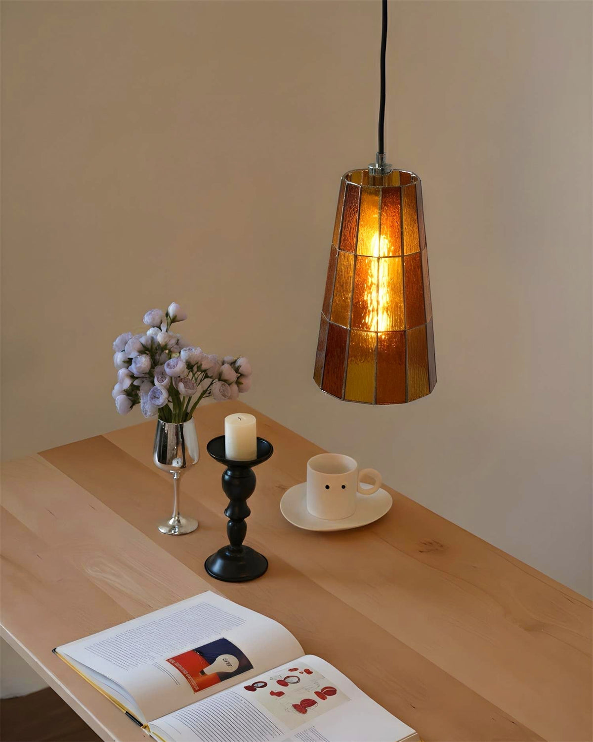 Lanviro Glass Pendant Lamp