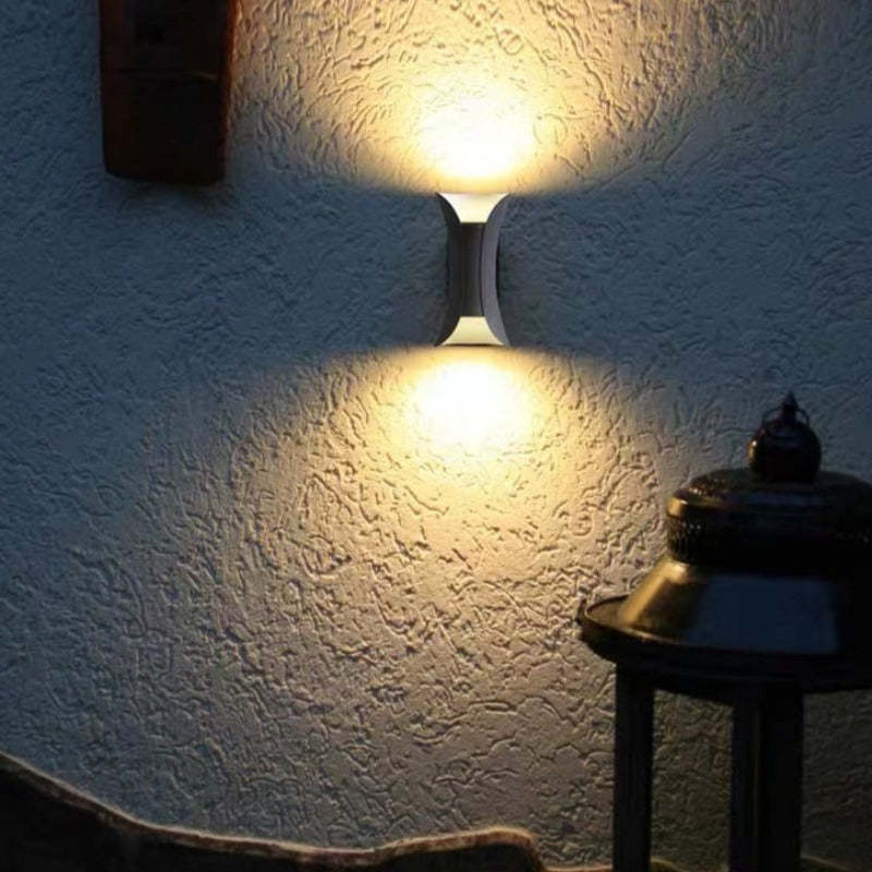 Calyxor Wall Lamp Curved Outdoor Wall Mounted LED-Relic Pieces
