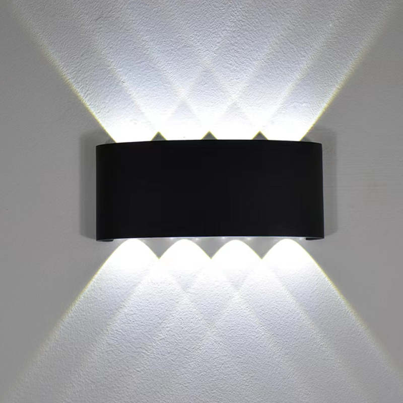 Nirex Wall Lamp Modern Rectangular Outdoor Water-wave-Relic Pieces
