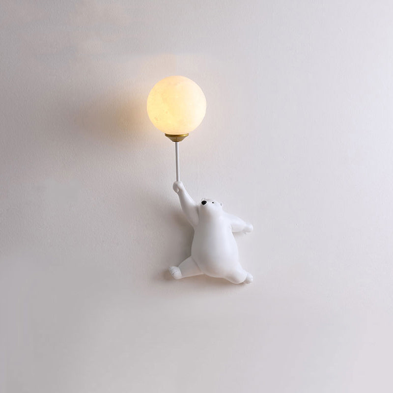 Dio Bear Balloon Wall Reading Lamp-Relic Pieces