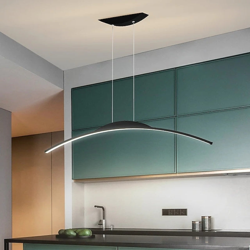 Xeli Minimalist Linear Remote Control Pendant Light-Relic Pieces