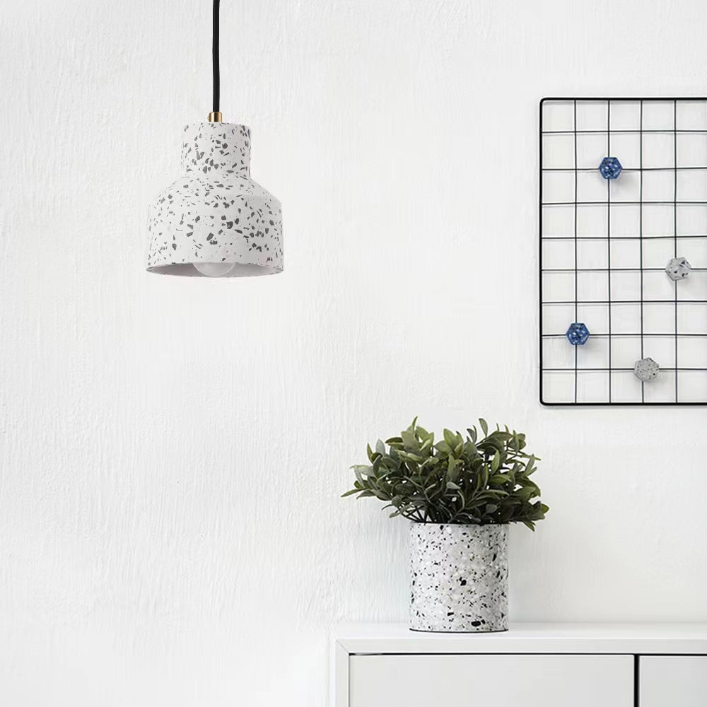 Leropus Pendant Light, Cement, Modern & Industrial, 4 Color